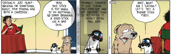 Get Fuzzy on Friday July 3, 2015 Comic Strip