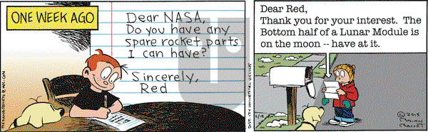 Red and Rover on Wednesday February 18, 2015 Comic Strip
