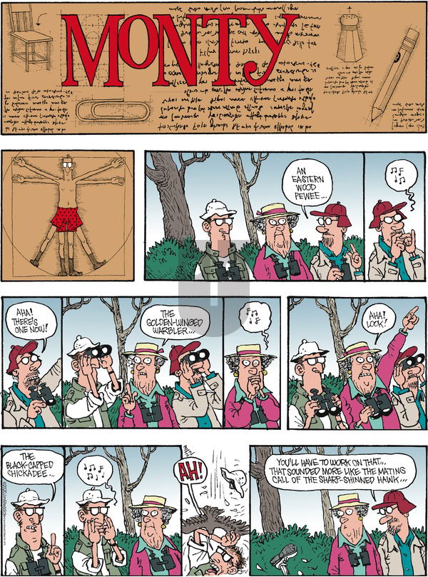 Monty on Sunday March 22, 2020 Comic Strip