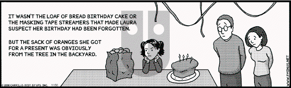 F Minus on Thursday November 30, 2006 Comic Strip