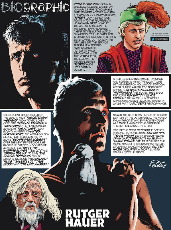 Biographic on Sunday September 8, 2019 Comic Strip