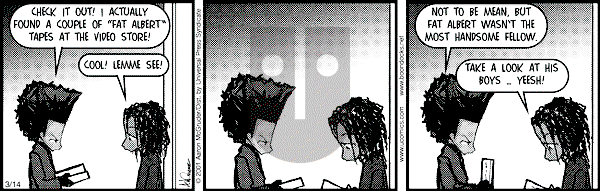 The Boondocks on Wednesday October 15, 2008 Comic Strip
