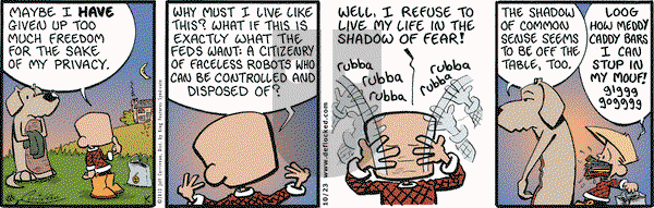 DeFlocked on Wednesday October 23, 2013 Comic Strip