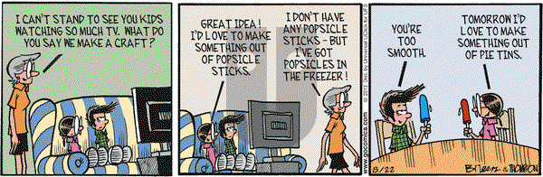Grand Avenue on Monday August 22, 2016 Comic Strip