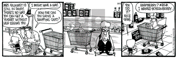 Monty on Tuesday August 8, 2006 Comic Strip