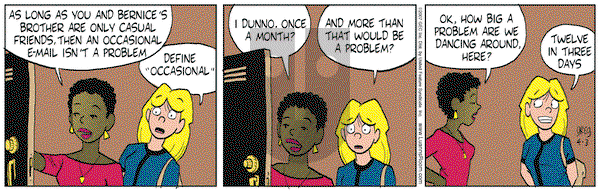 Luann on Tuesday April 3, 2007 Comic Strip