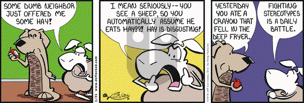 DeFlocked on Wednesday January 31, 2018 Comic Strip