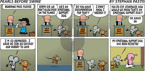 Pearls Before Swine on Sunday March 9, 2025 Comic Strip
