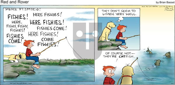 Red and Rover on Sunday July 10, 2016 Comic Strip