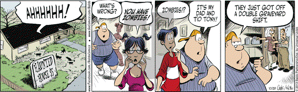 Baldo on Tuesday October 29, 2013 Comic Strip