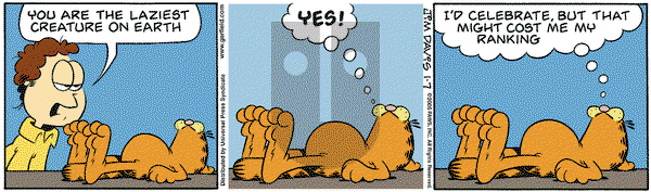 Garfield - Friday January 7, 2005 Comic Strip