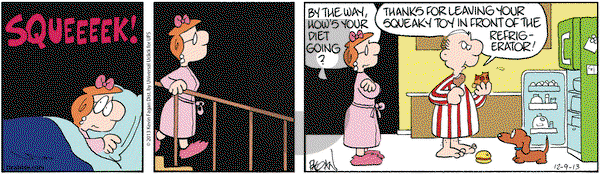 Drabble on Monday December 9, 2013 Comic Strip