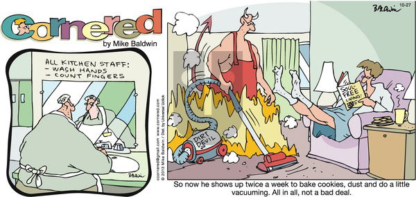 Cornered on Sunday October 27, 2013 Comic Strip