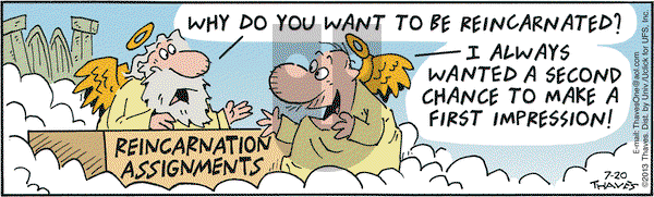 Frank and Ernest on Saturday July 20, 2013 Comic Strip