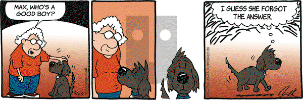 Lola on Thursday September 26, 2019 Comic Strip