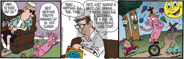 Monty on Saturday April 25, 2015 Comic Strip