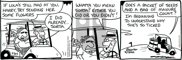 Lola on Friday August 25, 2006 Comic Strip