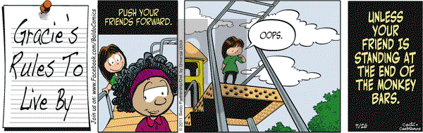 Baldo on Saturday November 26, 2011 Comic Strip