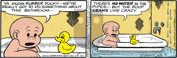 Nancy on Thursday October 27, 2011 Comic Strip