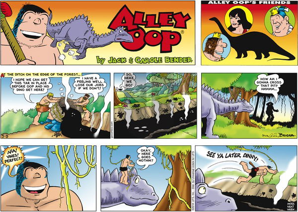 Alley Oop on Sunday March 9, 2014 Comic Strip