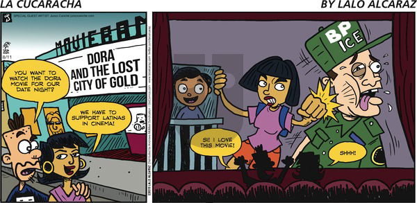 La Cucaracha on Sunday August 11, 2019 Comic Strip