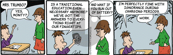 Lola on Monday March 26, 2018 Comic Strip
