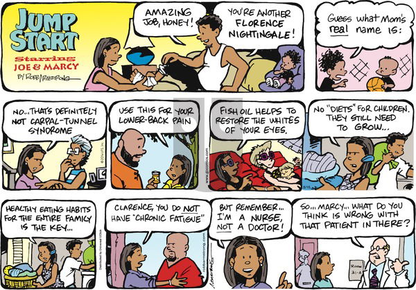 JumpStart on Sunday August 16, 2015 Comic Strip