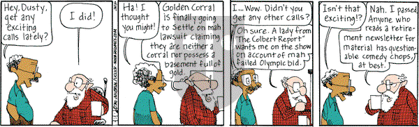 The Elderberries on Tuesday August 12, 2025 Comic Strip