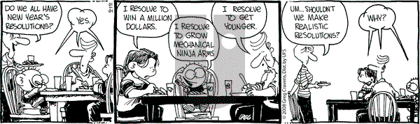 The Buckets on Tuesday January 1, 2008 Comic Strip