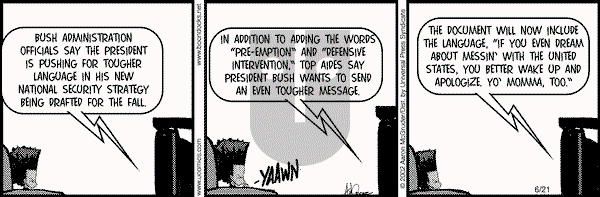 The Boondocks on Friday April 4, 2025 Comic Strip