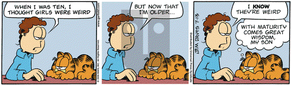 Garfield on Monday July 13, 2009 Comic Strip
