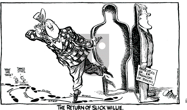 Pat Oliphant - Friday January 29, 1993 Comic Strip