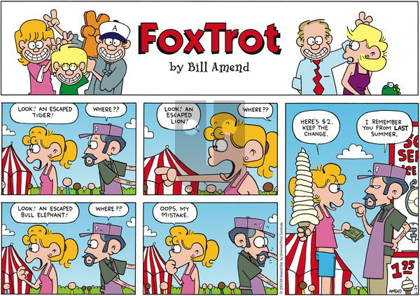 FoxTrot on Sunday June 29, 2003 Comic Strip