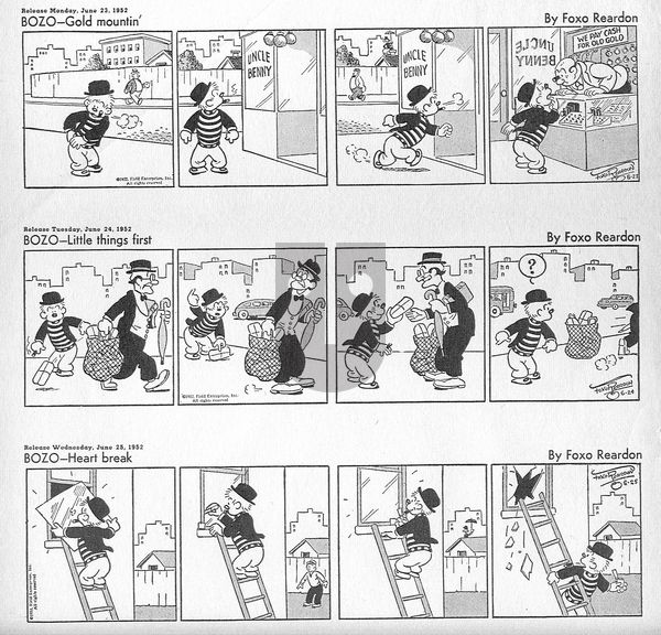 Bozo on Thursday March 20, 2025 Comic Strip