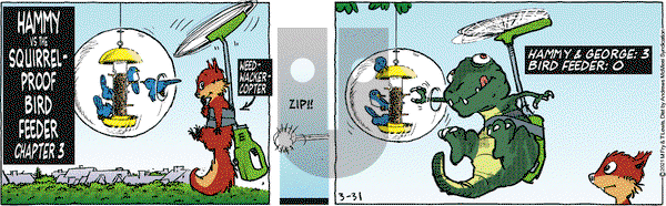 Over the Hedge on Wednesday March 31, 2021 Comic Strip