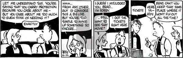 Luann on Saturday October 24, 1992 Comic Strip