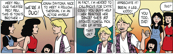 Luann on Wednesday July 13, 2016 Comic Strip