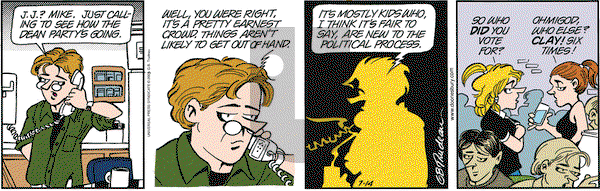 Doonesbury on Monday July 14, 2003 Comic Strip