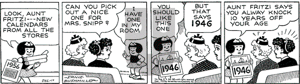 Nancy Classics on Tuesday December 17, 2024 Comic Strip