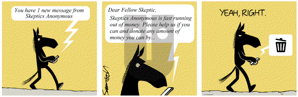 Dark Side of the Horse on Wednesday December 7, 2011 Comic Strip