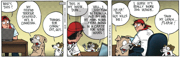 Get Fuzzy on Friday December 9, 2005 Comic Strip