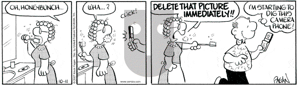 Drabble on Thursday October 11, 2007 Comic Strip