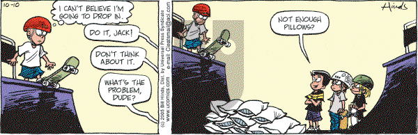 Cleats - Monday October 10, 2005 Comic Strip