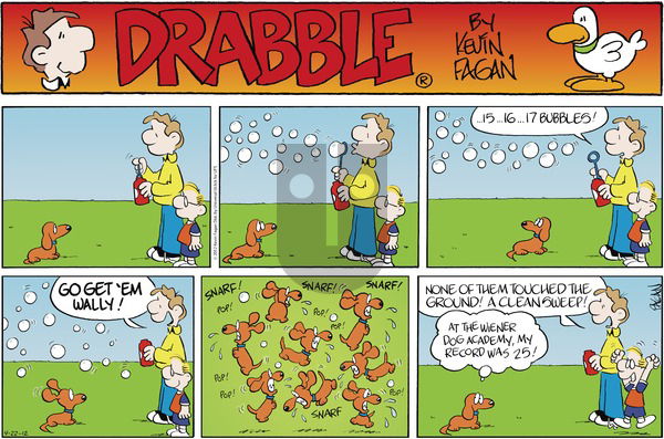 Drabble on Sunday April 22, 2012 Comic Strip