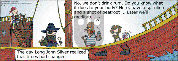 WuMo on Thursday April 23, 2015 Comic Strip