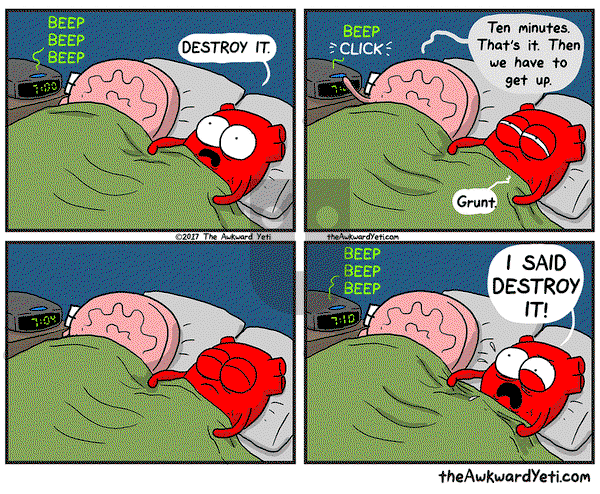 The Awkward Yeti on Wednesday January 18, 2017 Comic Strip