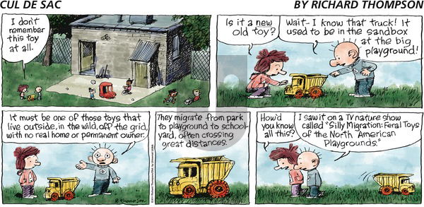 Cul de Sac on Sunday October 9, 2016 Comic Strip