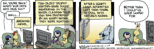 Non Sequitur on Saturday November 23, 2019 Comic Strip