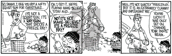 Monty on Monday December 27, 2004 Comic Strip