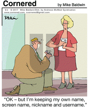 Cornered on Tuesday September 5, 2017 Comic Strip